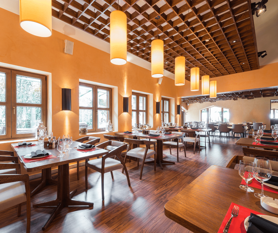 Vinyl Plank Flooring for Restaurants